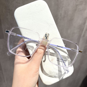 Occhiali da vista miope da donna ultraleggeri artefatto di bellezza Unisex grande montatura lusinga le piccole facce marrone occhio cornice del grado ottimale - Product Image 5