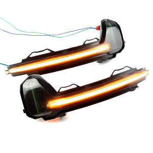 Indicador de espejo retrovisor LED para coche, luz de señal de giro dinámica, para VW Tiguan <span class=keywords><strong>MK2</strong></span> 2017 2018 <span class=keywords><strong>Touareg</strong></span> MK3 2019 - Product Image 4