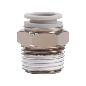 Conector Neumático de Inserción Rápida Xingchen KQ2H06/04/08/10/12/M5, Rosca Externa, Recto, Hecho de Plástico Duradero - Product Image 2