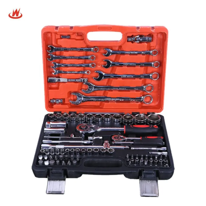 China Fabrik 82 PCS Schraubenschlüssel, Steckschlüssel Steckschlüssel Set, Steckschlüssel Werkzeug Set