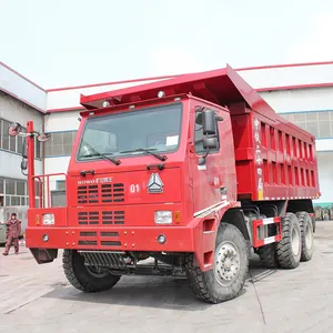 Truk sampah Dump Truck Howo 6.7 meter, truk pembuangan tambang pekerjaan berat