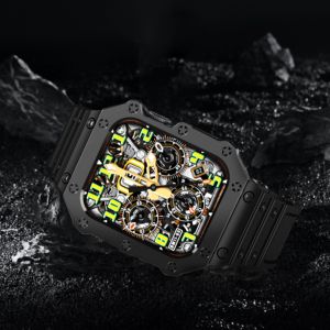 Bracelet de montre coloré en Tpu 38/40/41mm 42/44/<span class=keywords><strong>45</strong></span>/49mm Bracelet de ceinture boîtier de montre rigide pour <span class=keywords><strong>Apple</strong></span> <span class=keywords><strong>Watch</strong></span> Series 1 2 3 4 5 6 <span class=keywords><strong>7</strong></span> 8 - Product Image 4