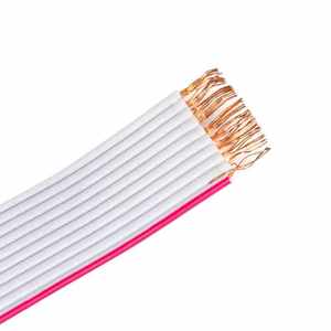 AWM 2651 кабель 14pin 16pin 18pin 20pin 24pin 24pin плоский кабель UL2651 24AWG 26AWG 30AWG серый плоский ленточный кабель - Product Image 2