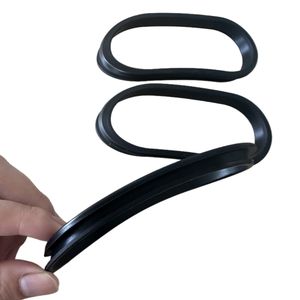 Anneau décoratif <span class=keywords><strong>de</strong></span> <span class=keywords><strong>tige</strong></span> <span class=keywords><strong>de</strong></span> <span class=keywords><strong>selle</strong></span> en silicone blanc/noir 107*62*10 pour équipement <span class=keywords><strong>de</strong></span> fitness marque Jinmaikang - Product Image 2