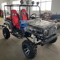 Nouveau modèle de voiture tout-terrain à essence 300cc/350cc/500cc, 5 places, accessoires de karting, mini jeep 4x4, buggy, mini jeep