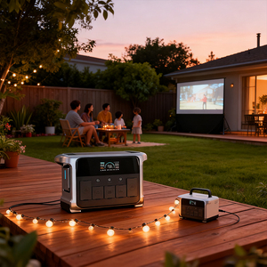 1200W 1152WH เพียวไซน์เวฟพลังงานแสงอาทิตย์ชาร์จกลางแจ้งพาวเวอร์แบงค์แบบพกพา - Product Image 1