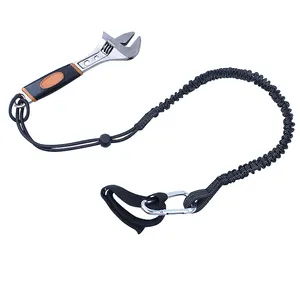 Xiangxing ODM مخصصة Carabiners قابل للسحب شريط تعليق الأدوات السلامة النايلون تسلق حبل