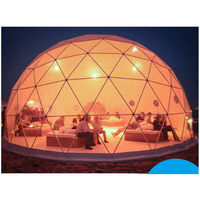 Nova esfera design 10m de diâmetro casa do domo geográfico à prova d' água durável meia dome barraca