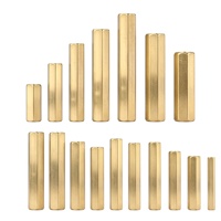 Entretoise hexagonale filetée en laiton M10 femelle-femelle pour carte mère PCB, écrou de couplage hexagonal long, fixations en gros OEM