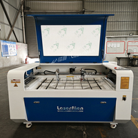 Machine de découpe laser CNC de précision 80W à 2 têtes LM-1390 pour le travail du bois, le contreplaqué, l'artisanat et la conception artistique