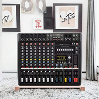 Console de mixage audio numérique et d'enregistrement CMS 600-3/1000-3/1600-3 en gros avec double processeur DSP 99, corps métallique, sortie 1000W, 6 canaux