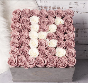 Scatola in Velluto con Coperchio per <span class=keywords><strong>Rosa</strong></span> Eterna Preservata, <span class=keywords><strong>Rosa</strong></span> Antico, Fiore Vero per Sempre, Ideale per Laurea, Natale, Ringraziamento, Capodanno, San Valentino - Product Image 1