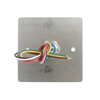 Keysecu 12V NO/NC/COM en acier inoxydable IP65 interrupteur à bouton-poussoir électronique étanche avec lumière LED pour une utilisation en extérieur