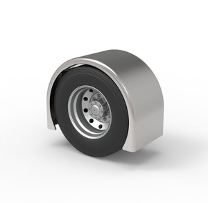 Aile simple fait sur commande d'axe d'acier inoxydable de 96 pouces pour le camion semi - Product Image 1