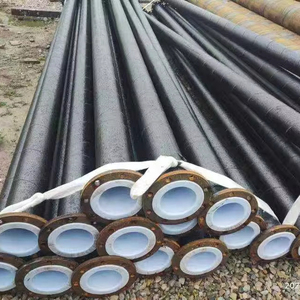 ท่อเหล็กเคลือบสังกะสีแบบจุ่มร้อนทรงกลม ทนทาน ผลิตจากโรงงานโดยตรง ผลิตจากวัสดุผสมพลาสติกและเหล็ก สำหรับระบบประปาในเมือง - Product Image 1