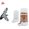 Nouvelle mangeoire et abreuvoir automatiques transparents en PP pour oiseaux, capacité de 450 ml, faciles à utiliser, garantie 1 an