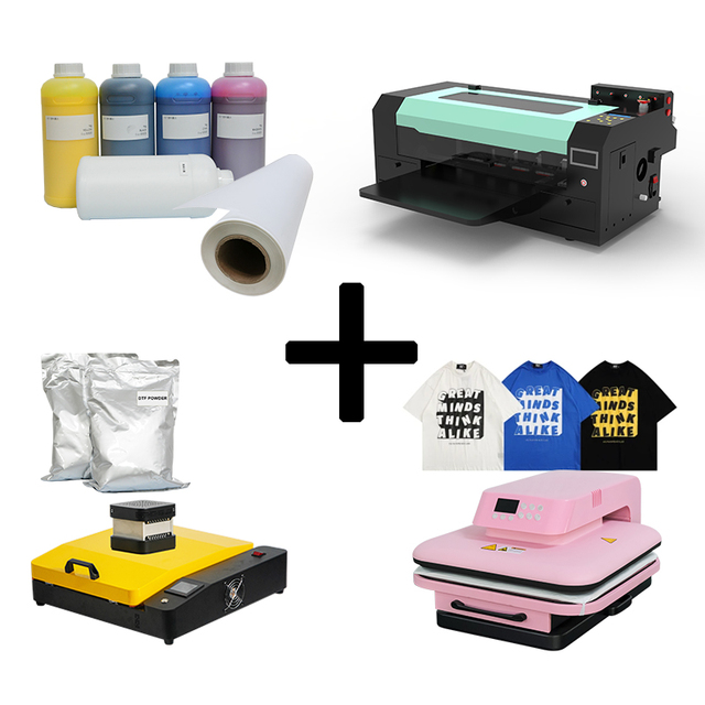 13inch XP600 Single Head DTF Printer Printing Machine A3+ Roll DTF Imprimante Printer 33cm 30cm Impresora DTF Printer for Tshirt