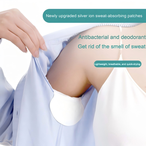 Protège-aisselles jetables auto-adhésifs absorbants pour hommes et femmes contre l'hyperhidrose - Product Image 2
