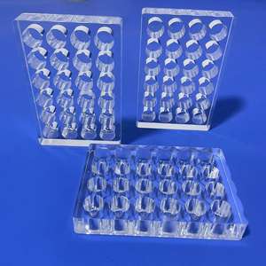 Pabrik kustom Wells <span class=keywords><strong>Well</strong></span> Fused silika kuarsa kaca enzim Hemagglutinin Fused Quartz <span class=keywords><strong>Elisa</strong></span> Plate - Product Image 6