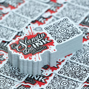 Autocollants personnalisés avec <span class=keywords><strong>code</strong></span> QR, impression sur le dos, vinyle PVC résistant aux UV, autocollants brillants mats imperméables découpés à la forme - Product Image 6