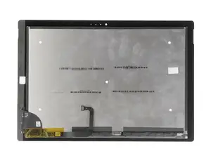 Montagem de vidro para microsoft superfície, digitalizador de tela de toque lcd 1631