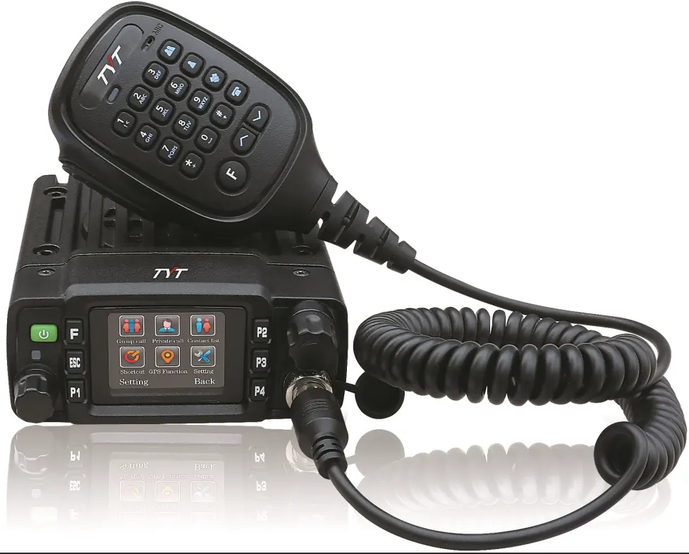 TYT 4 аппарат не привязан к оператору сотовой связи WCDMA двухстороннее радио с мобильными микрoуправлением слушения мобильных телефонов android водонепроницаемый IP-58 сим-карты иди и болтай walkie talkie