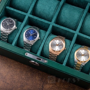 Relojes de Pulsera de Cuarzo Árabe Negro de Lujo Personalizados ODM de 39 mm para Hombre, de Acero Inoxidable, Resistentes al Agua, con Logotipo Personalizado - Product Image 6