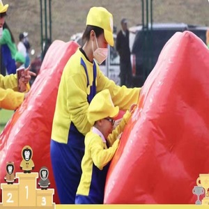 Disfraz de Super Mario para Adultos, Traje de Cosplay Verde y Rojo de Poliéster para Fiestas, para Hombres y Mujeres - Product Image 2