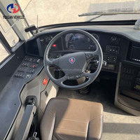 Autobus de tourisme d'occasion Higer KLQ6128 avec sièges peints sur mesure pour le transport public, les événements et les groupes