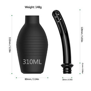 310ml di grande capacità anale Douche lampadina vaginale Douche clistere clistere giocattoli sessuali anale siringa vaginale per uomini donne - Product Image 6