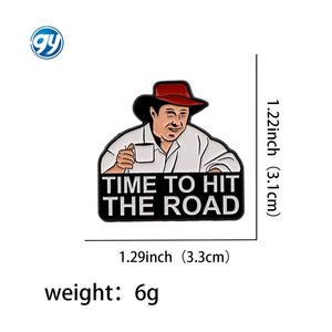 Pin de Esmalte con Citas de 'I'm fineee', Pin de Solapa para Cosplay, Broches para Mochilas, Insignias, Broche para Ropa de Hombre, Joyería, Regalos para Amigos - Product Image 5