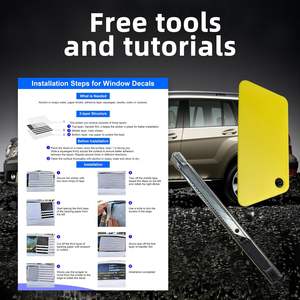 Heckfenster-Aufkleber mit Leopardenmotiv für Autos, SUVs und LKWs, universeller, mattierter Leopardenmotiv-Seitenfensteraufkleber - Product Image 4