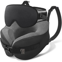 Mousse à mémoire de forme 360 °   Oreiller de voyage pour le cou avec masque de sommeil 3D ergonomique