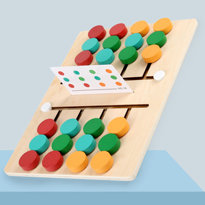 Puzzle in Legno Montessori, Gioco <span class=keywords><strong>di</strong></span> Abbinamento Colori e Forme, <span class=keywords><strong>Giochi</strong></span> Logici Educativi per Bambini e Bambine in Età Prescolare - Product Image 3
