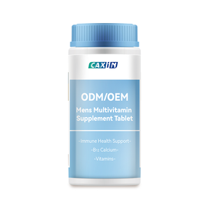 วิตามินรวมสำหรับผู้ชายแบบขายส่ง แบรนด์ส่วนตัว สูตรเฉพาะเพื่อเสริมภูมิคุ้มกันและพลังงาน วิตามินบี 12 แคลเซียม - Product Image 1