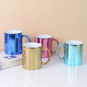 11 Oz. Design moderne vierge de sublimation pour revêtements d'orques tasse en céramique tasse photo plaquée pour cadeaux personnalisés - Product Image 2