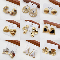 XUPING Boucles d'oreilles clous pour femmes, assortiment tendance et polyvalent, vente en gros, bijoux de mode, usine source