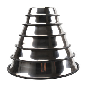 Cuencos de acero inoxidable para perros y gatos, cuencos para comida, <span class=keywords><strong>2021</strong></span> - Product Image 6