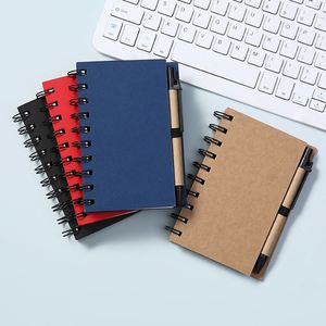Libretas de Papel Kraft Baratas al por Mayor, Libretas Promocionales con Logotipo Personalizado - Product Image 1