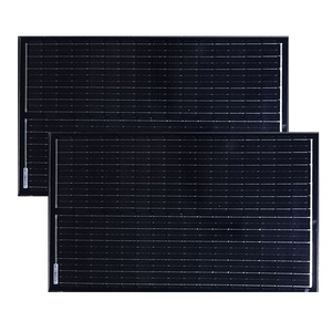 Panneau solaire tout noir 50W, module photovoltaïque extérieur pour le camping et l'utilisation hors réseau - Product Image 1