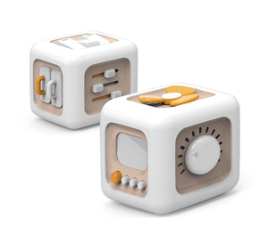 Hexahedron trẻ em của giác ngộ đồ chơi bận rộn bóng Montessori du lịch hoạt động Cube với 6 trò chơi cho trẻ mới biết đi - Product Image 2