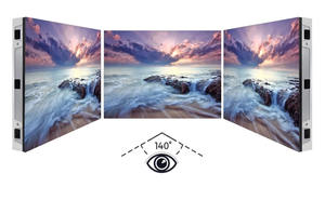 Écran LED grand format pour intérieur 640x480 LED P2 P2.5 P1.86 P1.2 4:3 Écran vidéo mural LED pour salle de réunion - Product Image 2