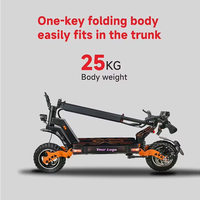 Nouvelle trottinette électrique 800W 48V, vitesse 40 km/h, trottinette électrique à 2 roues, étanche, pour adultes