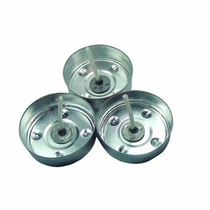 Gobelets à bougies chauffe-plat en aluminium argenté non parfumés, contenants vides pour la fabrication de bougies en moule - Product Image 4