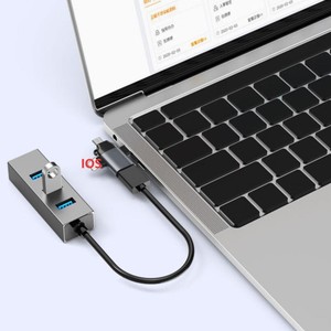 USB-C & <span class=keywords><strong>iOS</strong></span> เพื่ออ่าน USB OTG 2-in-1/3-in-1อะแดปเตอร์ OTG สำหรับ iPhone, iPad, MacBook, Galaxy, <span class=keywords><strong>Google</strong></span> Pixel และอื่นๆ - Product Image 6