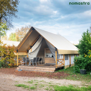 Tente Safari Classique Abordable B32 – Structure <span class=keywords><strong>en</strong></span> <span class=keywords><strong>Bois</strong></span> Massif, Hébergement Spacieux pour Glamping et Airbnb - Product Image 2