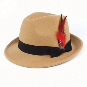 Men Blue Fedora <b>Hats</b>,fedora Cowboy <b>Hat</b> With Feather High Quality and Reasonable Price Character Evergrowing 100% Acrylic Printed - Product Image 6