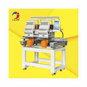 single 2 4 6 head 12 needle digital computer household industrial embroidery machine price