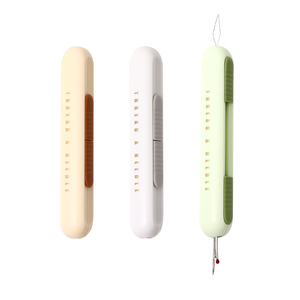 Enhebrador de agujas estirable 2 en 1, desgarrador de costuras, removedor de costura, herramienta doméstica, <span class=keywords><strong>aguja</strong></span> <span class=keywords><strong>para</strong></span> coser a mano, accesorios de costura - Product Image 5
