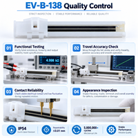 Sensor Perpindahan Linier EV-B-138 138mm 1% IP54 DC 60V Resolusi Tak Terbatas Novotechnik TLH/TL untuk LT Sakae LP Variohm